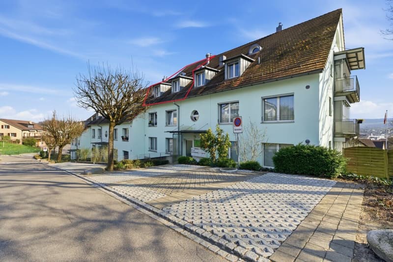 Sunny 3.5 room maisonette attic apartment with unobstructable view and 1 EHP (11)