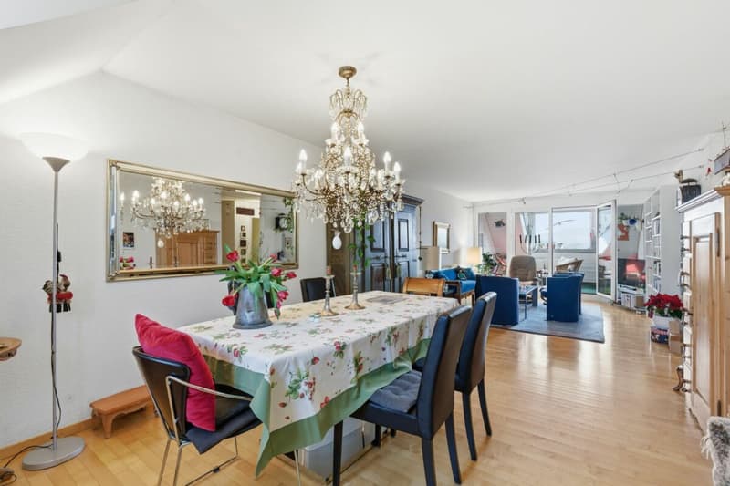 Sunny 3.5 room maisonette attic apartment with unobstructable view and 1 EHP (4)
