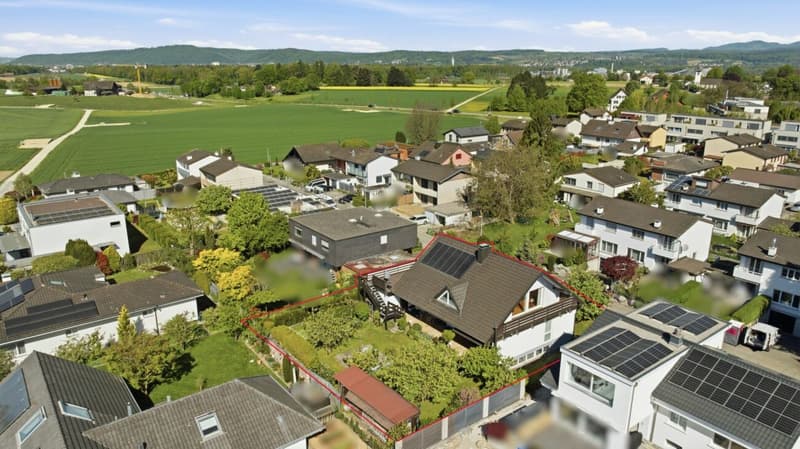 Maison individuelle de 7 pièces avec appartement indépendant et jardin de rêve (12)