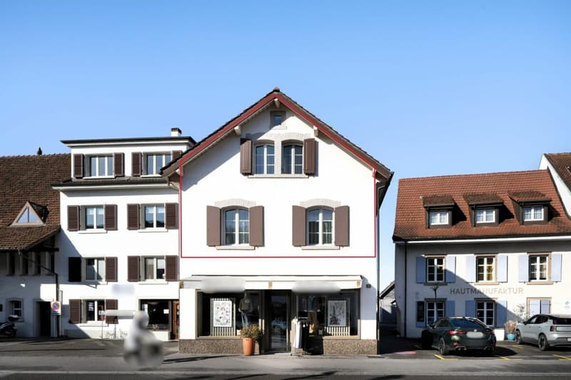 Exklusive und grosszügige 5.5 Z' Dach-Maisonettewohnung im Dorfkern (13)
