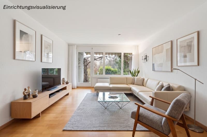 4.5 Room Garden Apartment - Cozy, Family-Friendly, and Central (2)