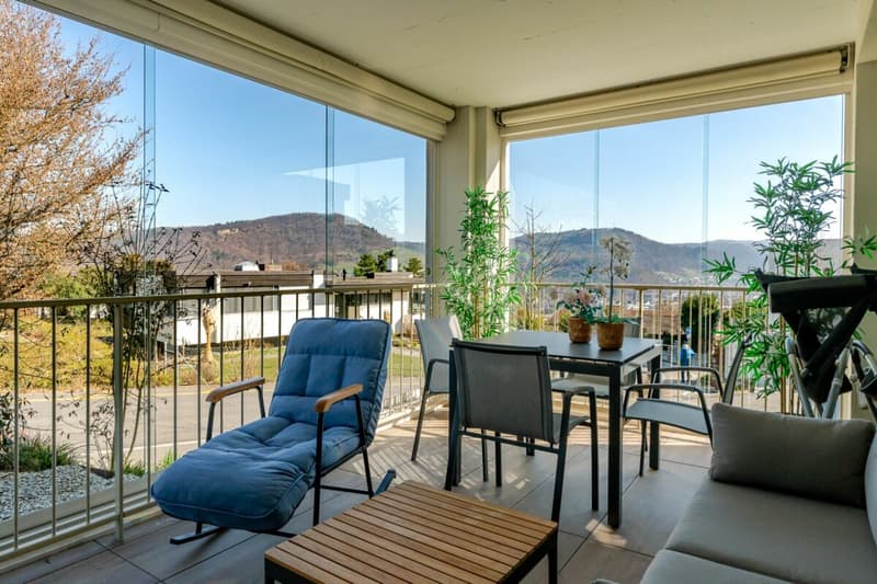Maisonette-jardin d'appartement de 5,5 pièces à nouveau valorisé avec une vue magnifique et 2 EHP (7)