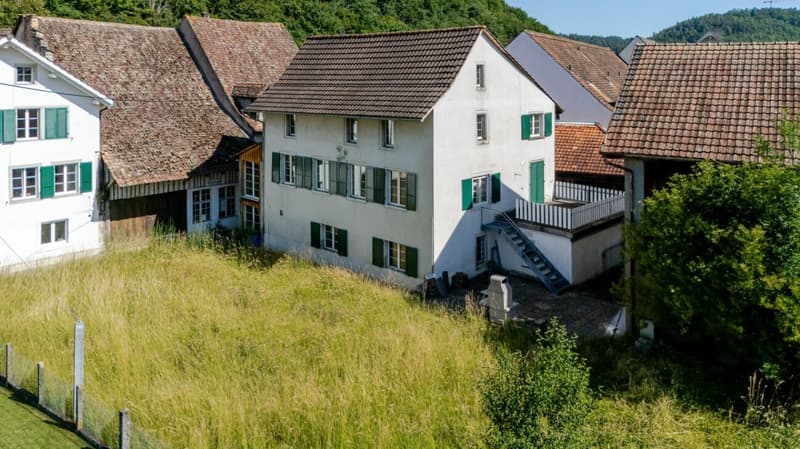 Maison historique de 11 pièces avec deux garages et un grand potentiel de rénovation (10)