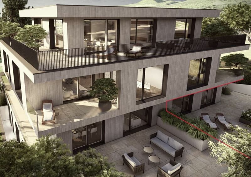 Neubauprojekt AURORA: Moderne 5.5 Z' Maisonette Gartenwohnung (1)