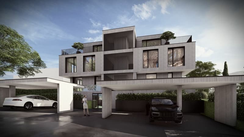 Neubauprojekt AURORA: Moderne 3.5 Z' Attikawohnung (2)