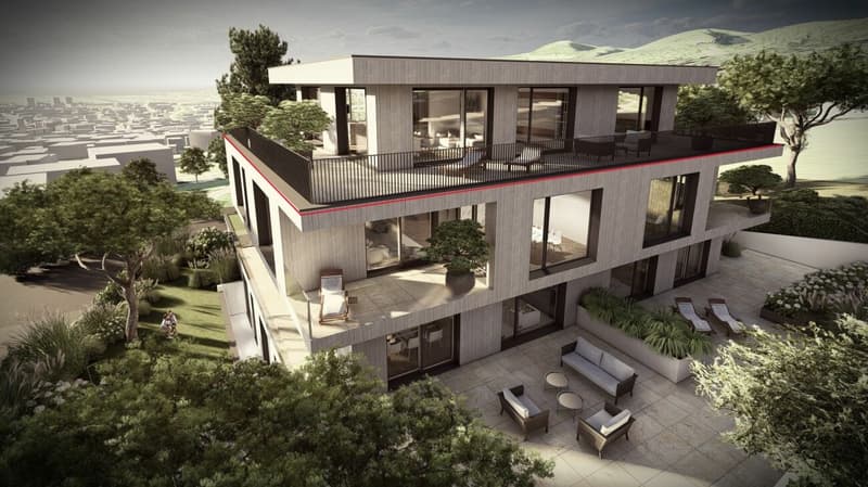 Neubauprojekt AURORA: Moderne 3.5 Z' Attikawohnung (1)