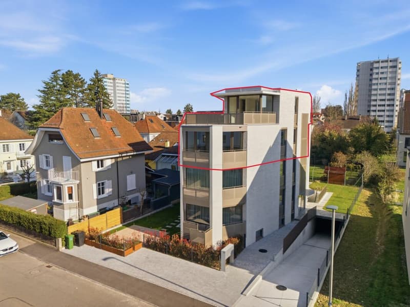 Moderne 4.5 Z' Attika-Maisonettewohnung (Neubau) (11)