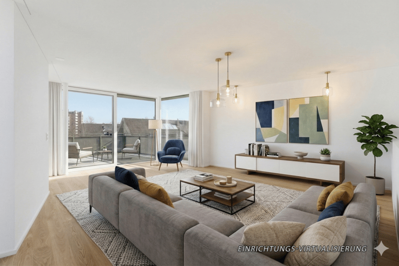 Moderne 4.5 Z' Attika-Maisonettewohnung (Neubau) (8)