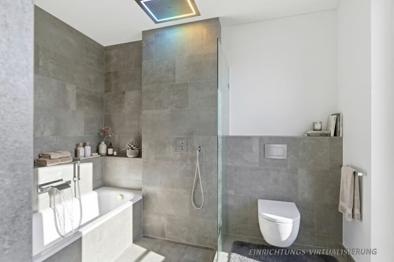 Moderne 4.5 Z' Attika-Maisonettewohnung (Neubau) (7)