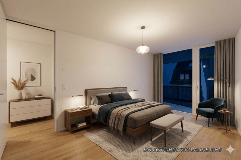 Moderne 4.5 Z' Attika-Maisonettewohnung (Neubau) (2)