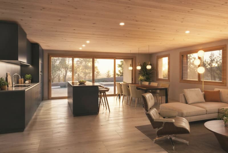 4.5 Z' Wohnung: L7 - hochwertig ländlich: Neubauprojekt mit 10 barrierefreien Eigentumswohnungen in Oberdorf BL (4)