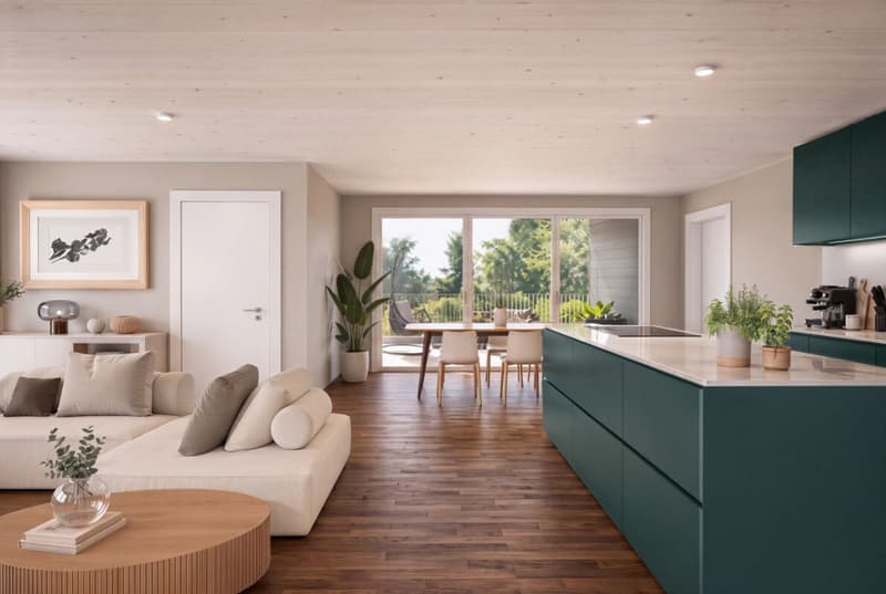 3.5 Z' Wohnung: L7 - hochwertig ländlich: Neubauprojekt mit 10 barrierefreien Eigentumswohnungen in Oberdorf BL (5)