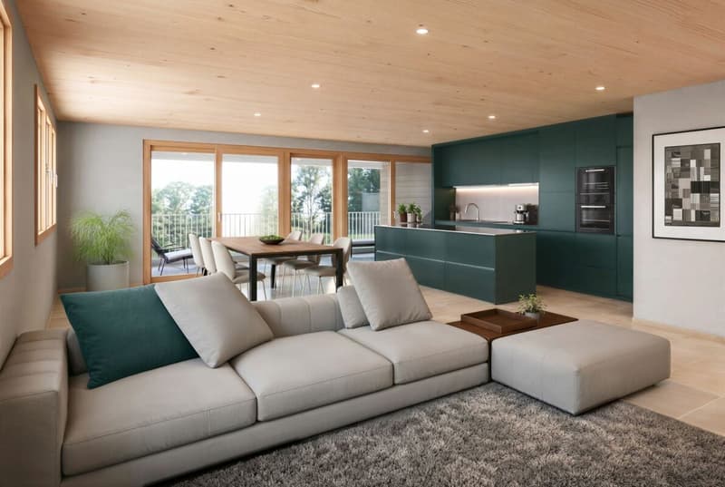 3.5 Z' Wohnung: L7 - hochwertig ländlich: Neubauprojekt mit 10 barrierefreien Eigentumswohnungen in Oberdorf BL (5)