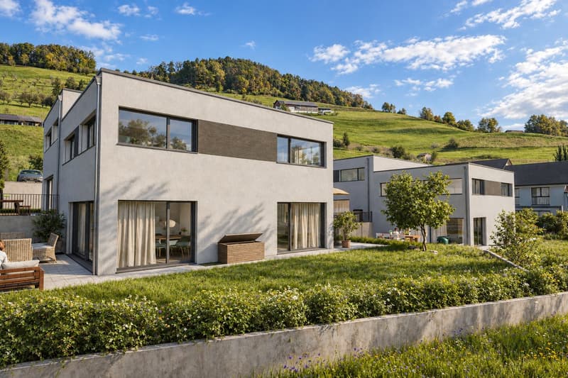 NEUBAU VIER DOPPELEINFAMILIENHÄUSER , NIEDERDORF (8)