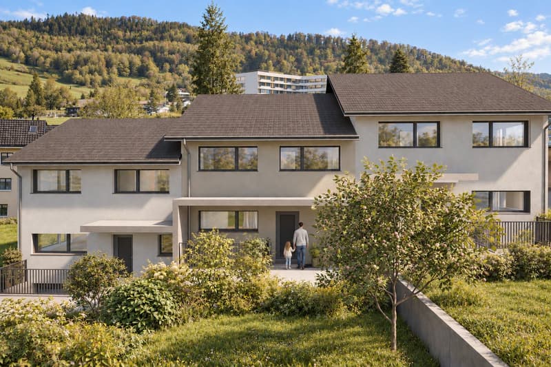 NEUBAU SECHS REIHENEINFAMILIENHÄUSER, NIEDERDORF (5)