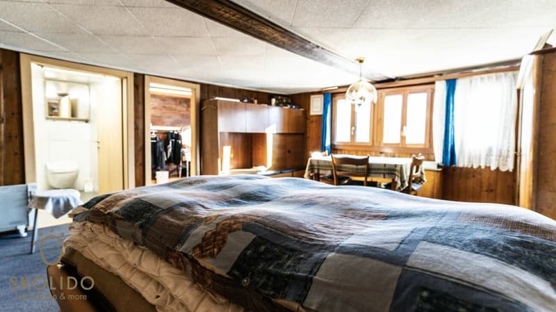 Maison valaisanne ensoleillée avec panorama (5)
