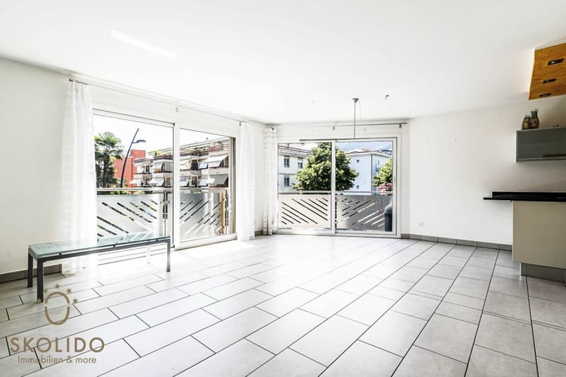 Immeuble résidentiel avec trois appartements de vacances et jardin à ASCONA (19)
