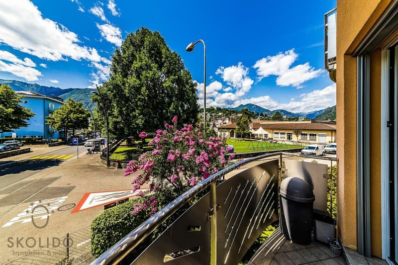 Immeuble résidentiel avec trois appartements de vacances et jardin à ASCONA (18)
