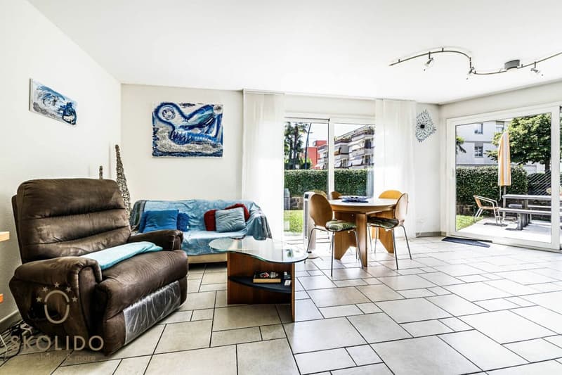 Immeuble résidentiel avec trois appartements de vacances et jardin à ASCONA (2)