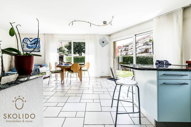 Immeuble résidentiel avec trois appartements de vacances et jardin à ASCONA (6)