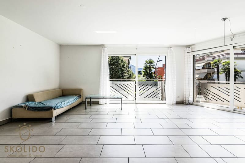Immeuble résidentiel avec trois appartements de vacances et jardin à ASCONA (21)