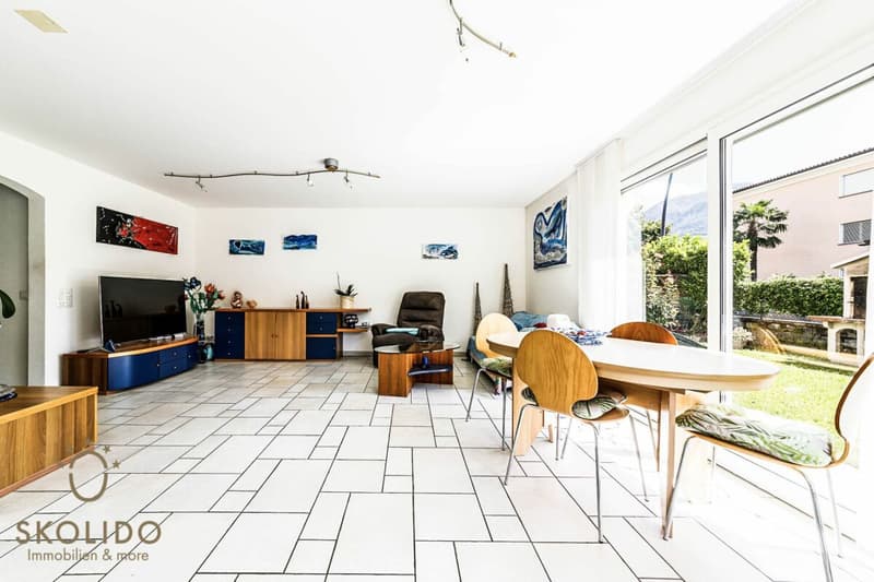 Immeuble résidentiel avec trois appartements de vacances et jardin à ASCONA (7)