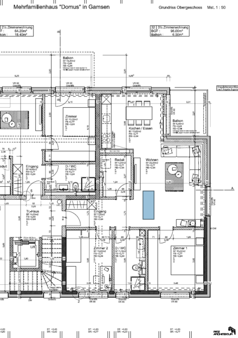 First occupancy: modern and attractive 3.5-room apartment in the heart of Gamsen (11)