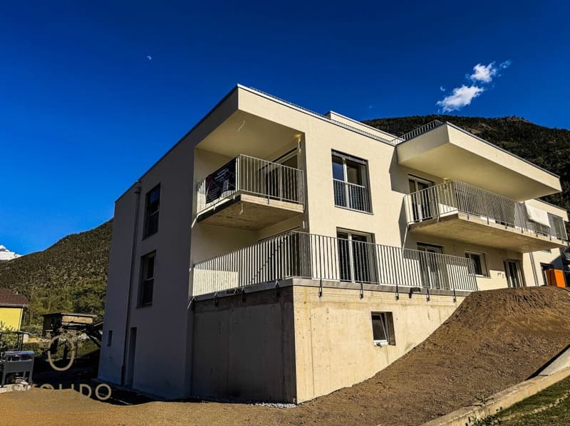 First occupancy: modern and attractive 3.5-room apartment in the heart of Gamsen (1)