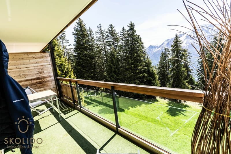 Grosses Studio-Apartment mit unverbaubarem Weitblick in der Aletscharena (20)