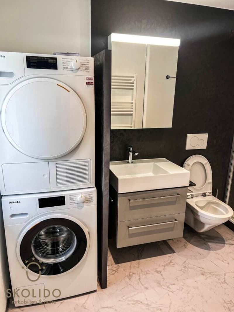 Renovierte & möblierte 3 ½ Zimmer-Maisonettewohnung nahe Bahnhof Visp (7)