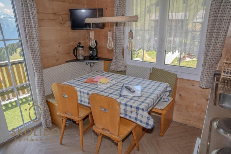 Gemütliche Dachwohnung (Südwestseite) im Haus Arve (3)