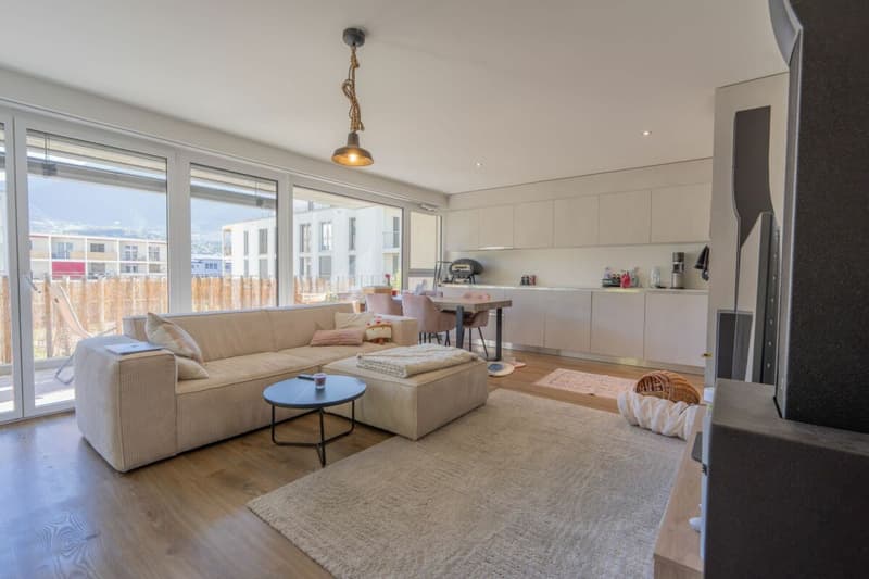 Moderne 2.5-Zimmerwohnung in Glis (1)