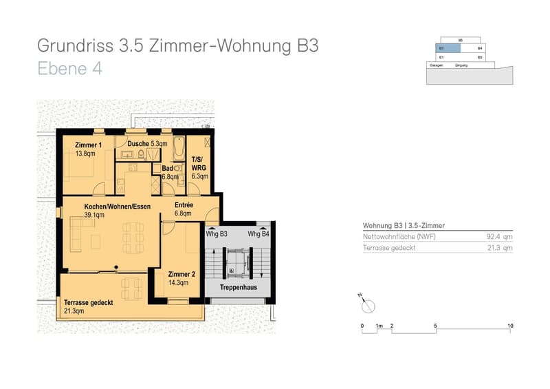 Modernes Wohnen am Sonnenhang von Sissach mit unverbaubarer Fernsicht (12)