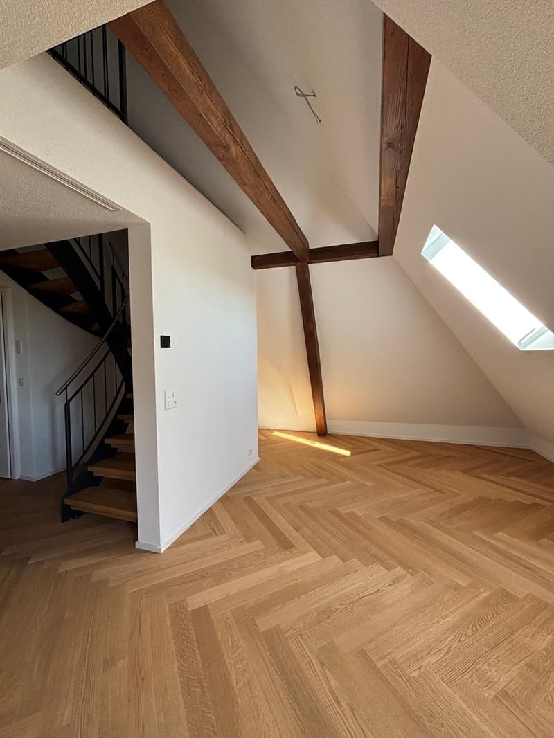 Wunderschöne, frisch kernsanierte Maisonette-Wohnung – sofort verfügbar! (2)