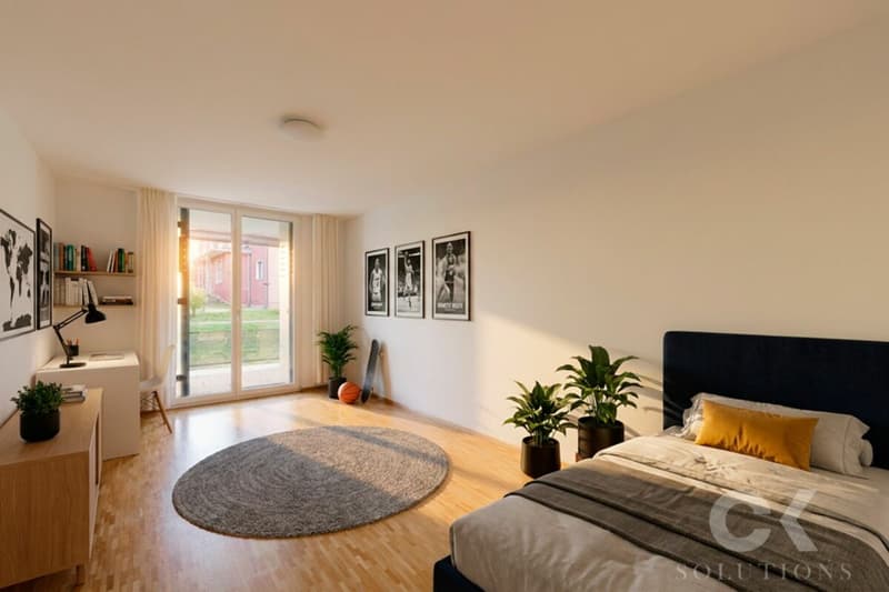 Spacious 5-room garden apartment in Oberwil - living with style, space, and nature (5)