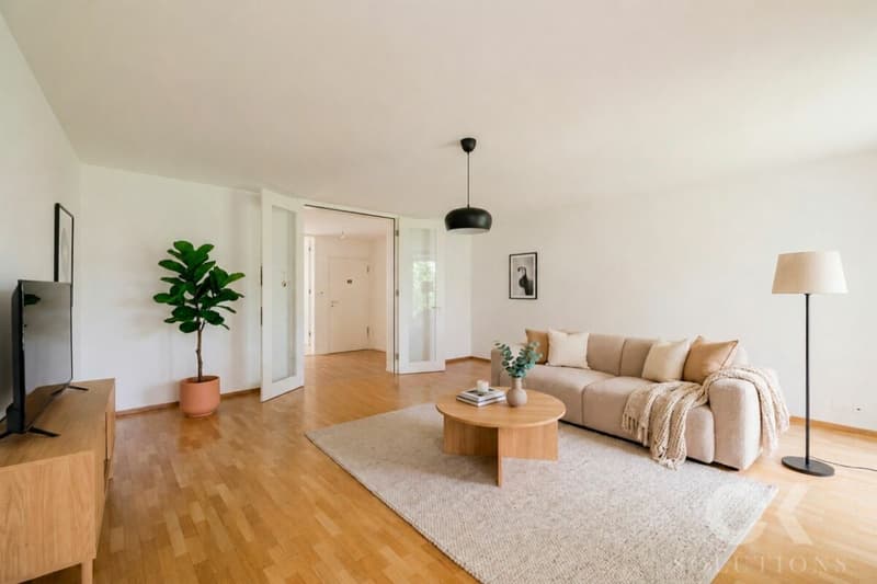 Spacious 5-room garden apartment in Oberwil - living with style, space, and nature (4)