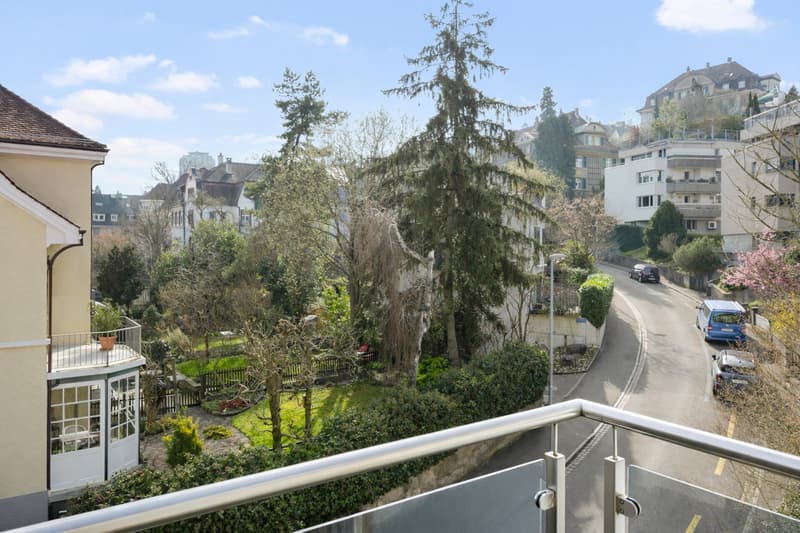 Balkon vom Wohnbereich