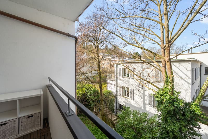 Balkon vom Schlafzimmer