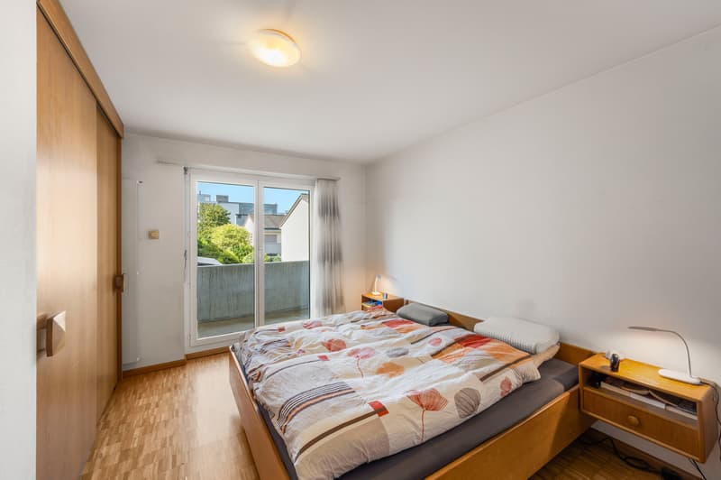 Schlafzimmer 2 mit Balkonzugang