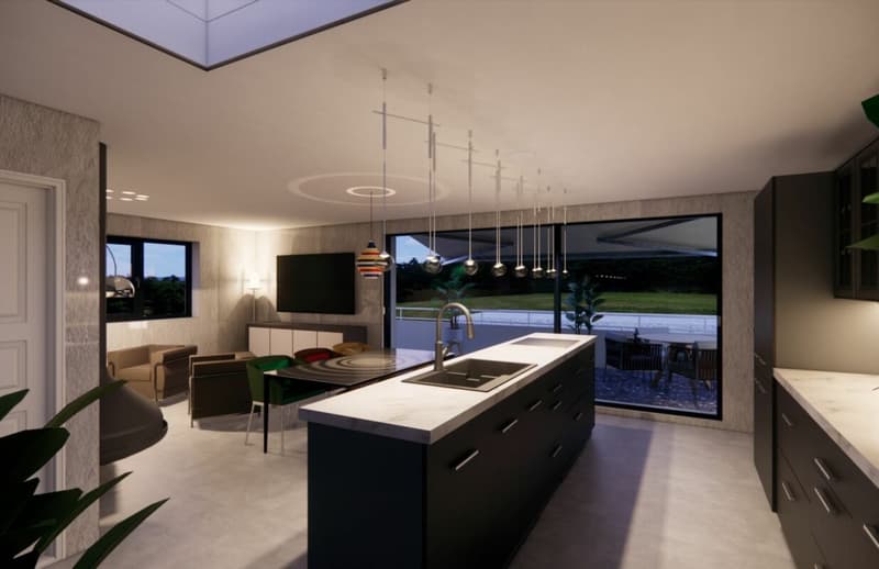 Casa nuova a 2 famiglie con una vista panoramica (7)