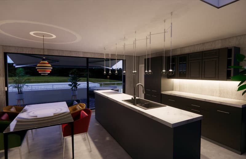 Casa nuova a 2 famiglie con una vista panoramica (6)