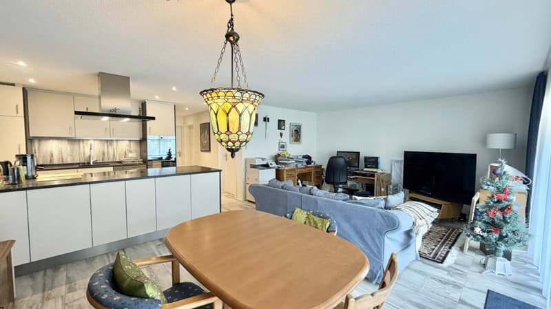 Modern garden apartment with sunny seating area (6)