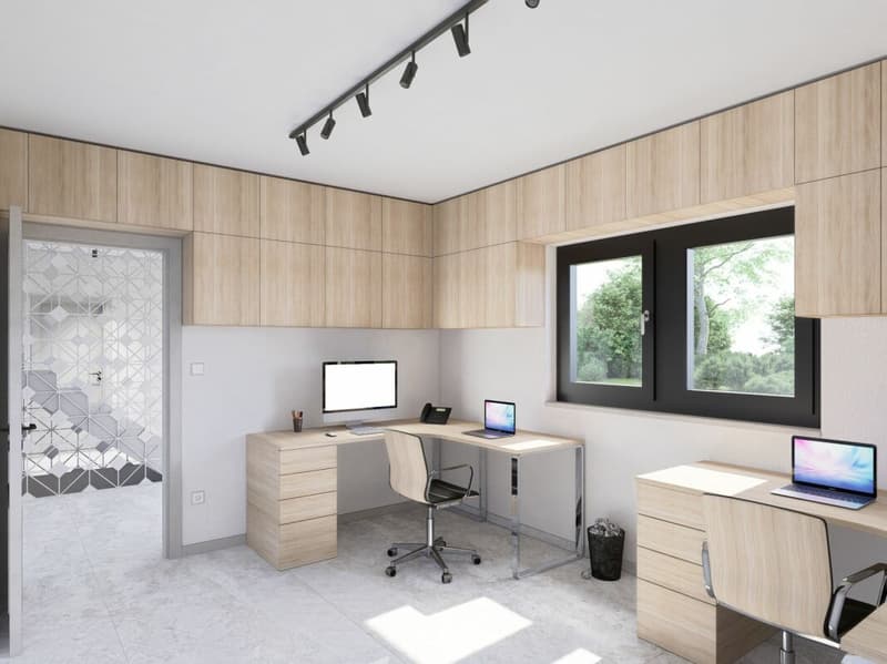 Maison unifamiliale exclusive avec grande terrasse, annexe et vue sur la montagne et le lac (10)