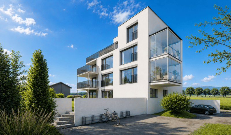 Neubau MFH mit 4 Wohnungen (1)