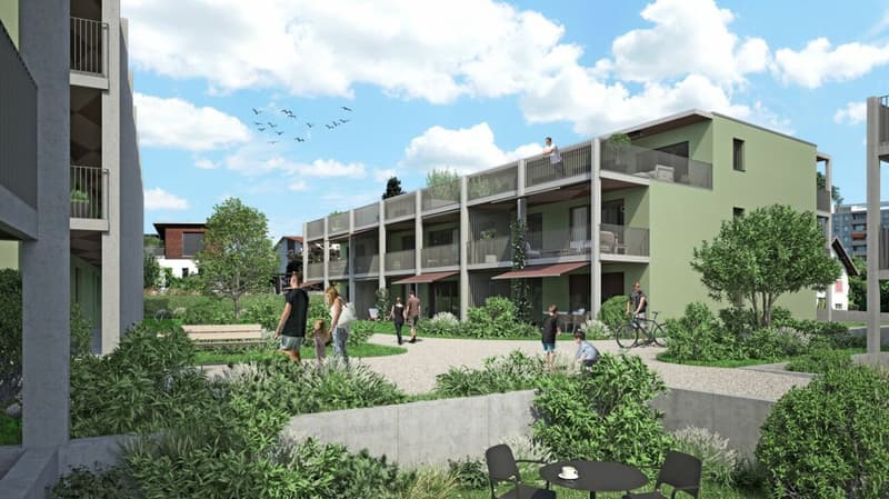 Einziehen und wohlfühlen - Moderne 2.5-Zimmerwohnung im Erstbezug! (4)
