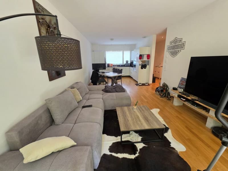 Moderne 2.5 Zimmer Minergiewohnung mit 16 m2 Balkon & Option auf E-Ladestation (1)