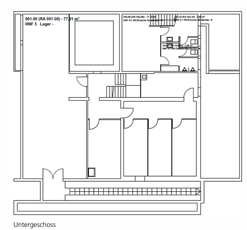 Ground floor layout with living area, bedroom, kitchen, storage room, and terrace.