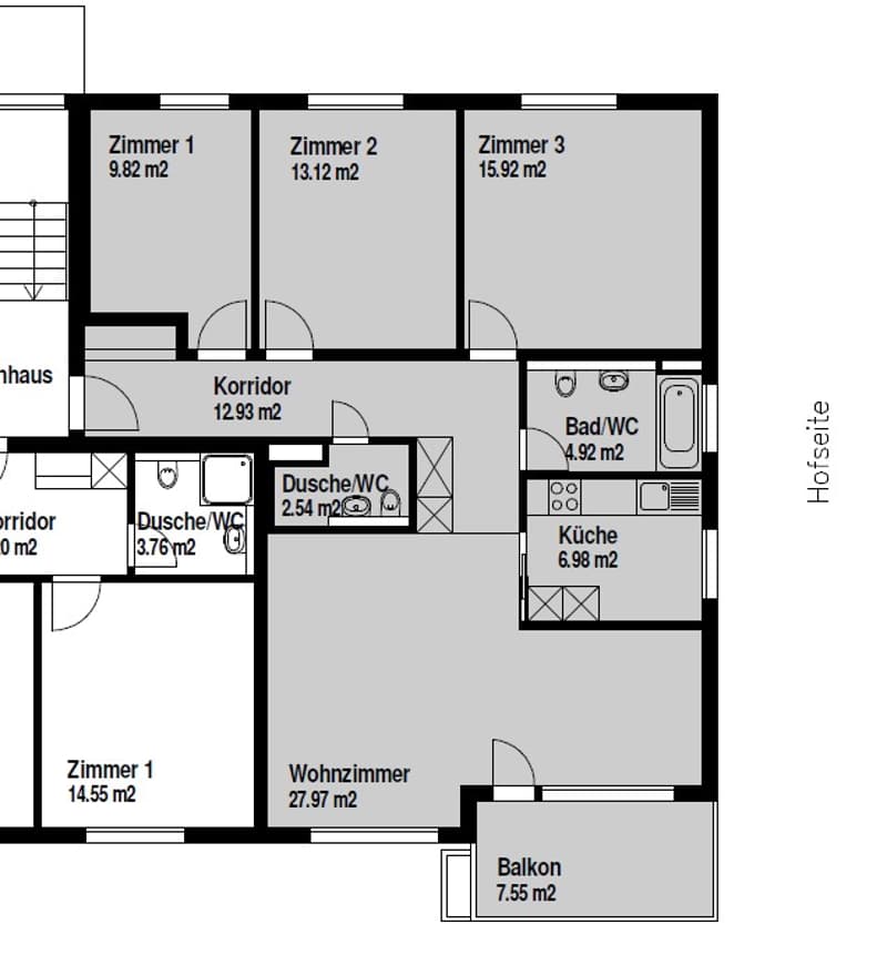Grundrissplan