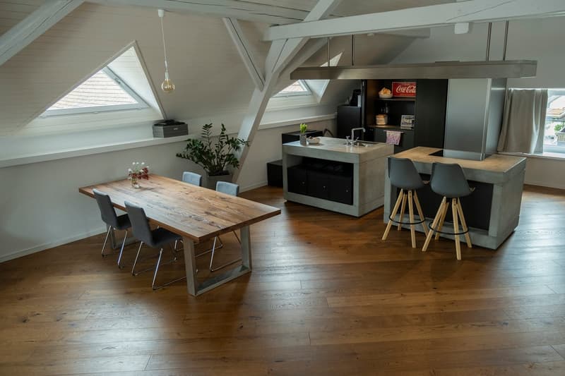 High-End Küche aus Beton