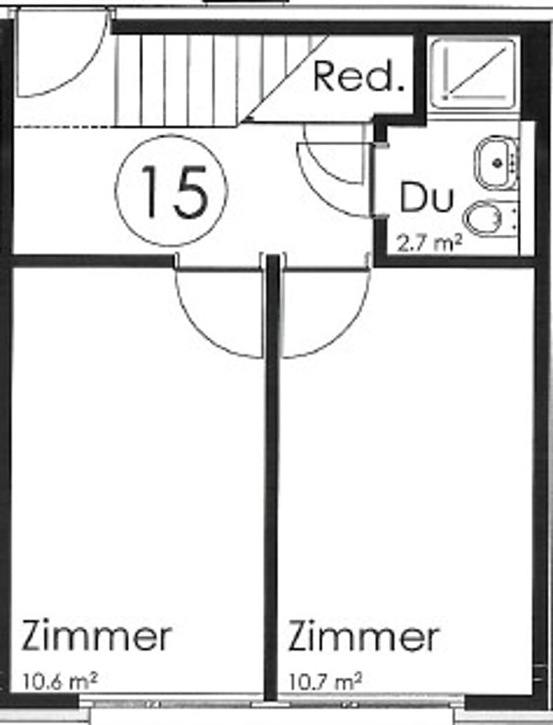 Ampio appartamento maisonnette in posizione centrale (12)